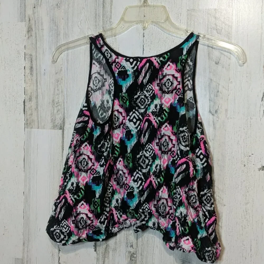 JUSTICE Girls 18 Bundle Black Tank Tops Sequin Lot XXL